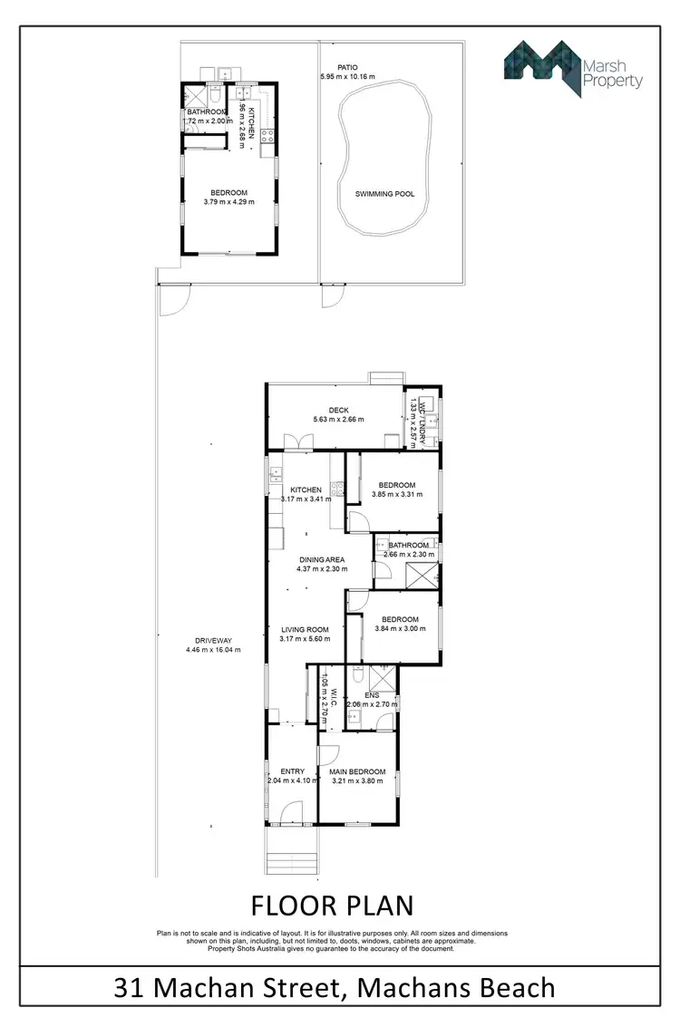 Floorplan of Homely house listing, 31 Machan Street, Machans Beach QLD 4878