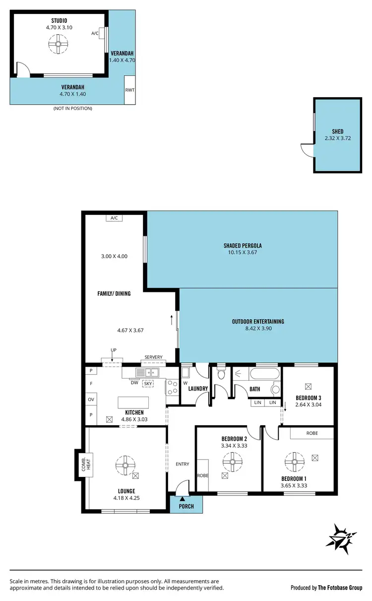 Floorplan of Homely house listing, 87 Scenic Way, Hackham SA 5163