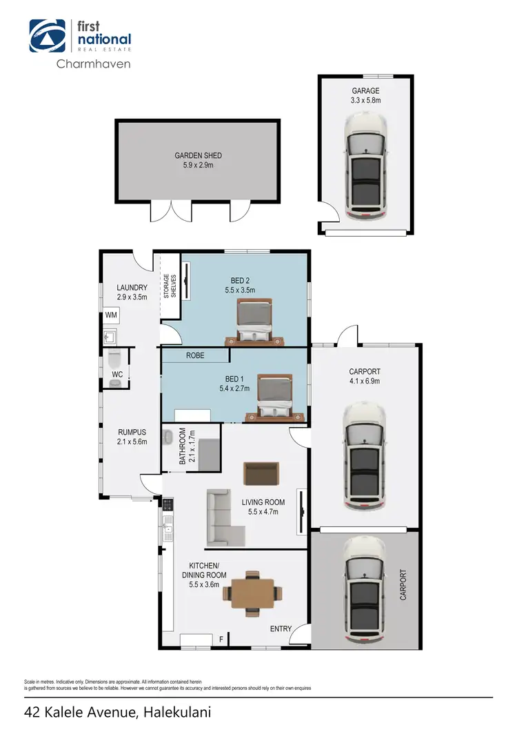 Floorplan of Homely house listing, 42 Kalele Avenue, Halekulani NSW 2262