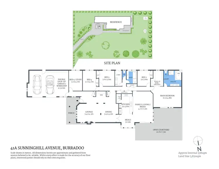 Floorplan of Homely house listing, 41a Sunninghill Avenue, Burradoo NSW 2576
