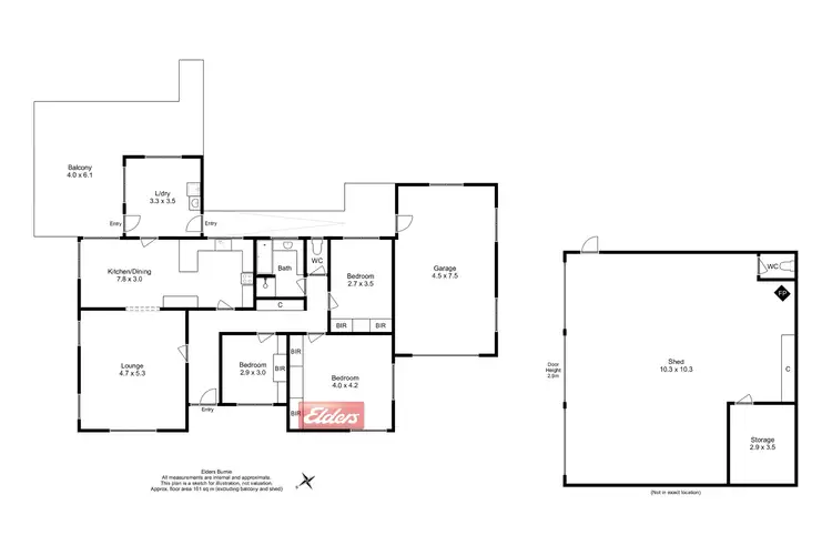 Floorplan of Homely house listing, 611 West Mooreville Road, West Mooreville TAS 7321