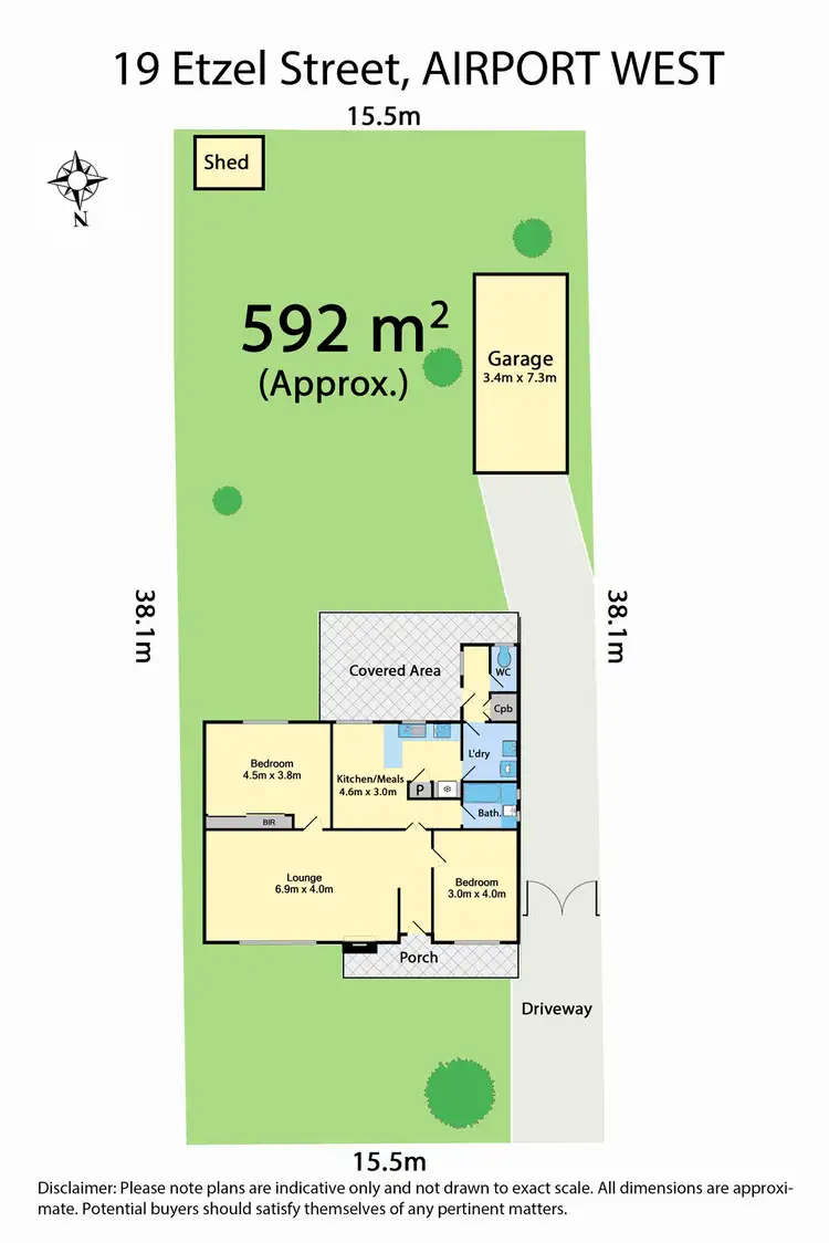 Floorplan of Homely house listing, 19 Etzel Street, Airport West VIC 3042
