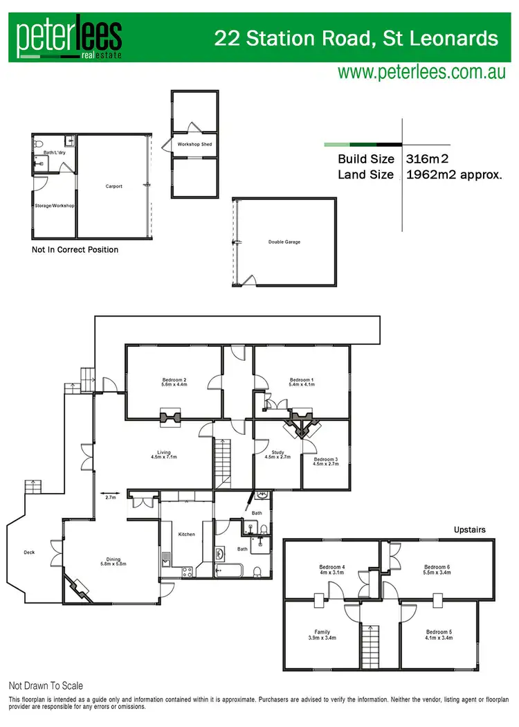 Floorplan of Homely house listing, 22 Station Road, St Leonards TAS 7250