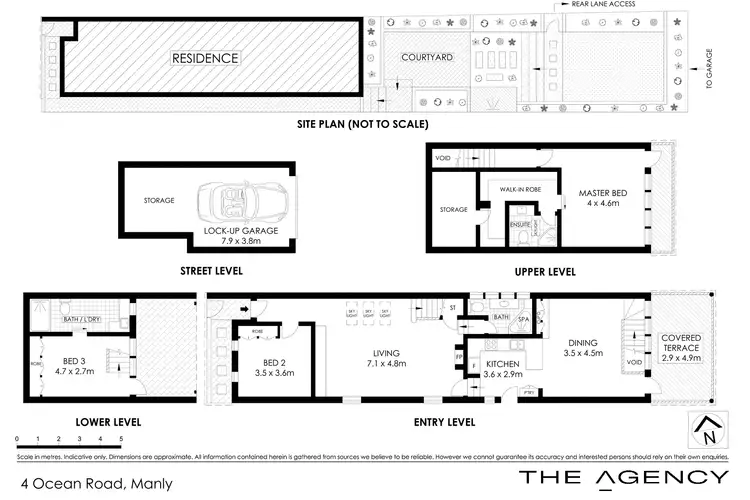 Floorplan of Homely house listing, 4 Ocean Road, Manly NSW 2095