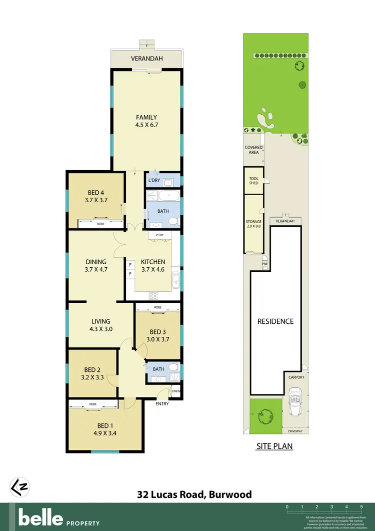 Floorplan of Homely house listing, 32 Lucas Road, Burwood NSW 2134