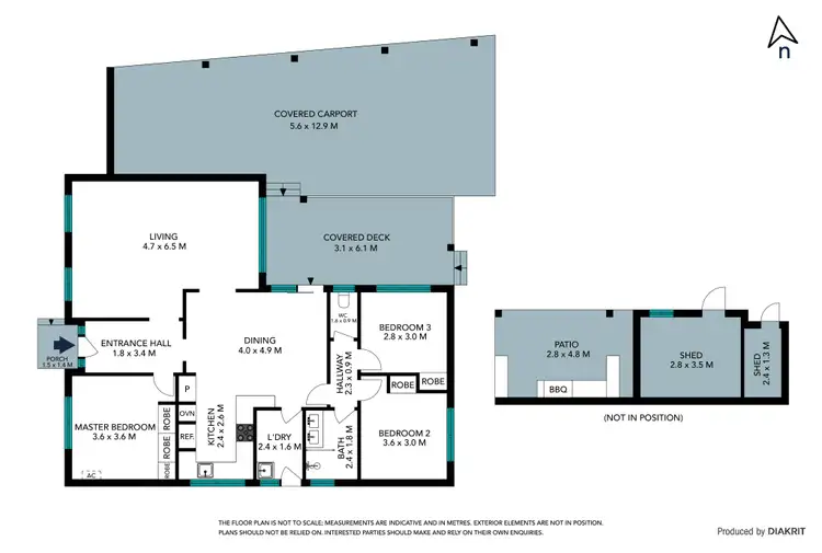 Floorplan of Homely house listing, 95 Peppercorn Parade, Epping VIC 3076