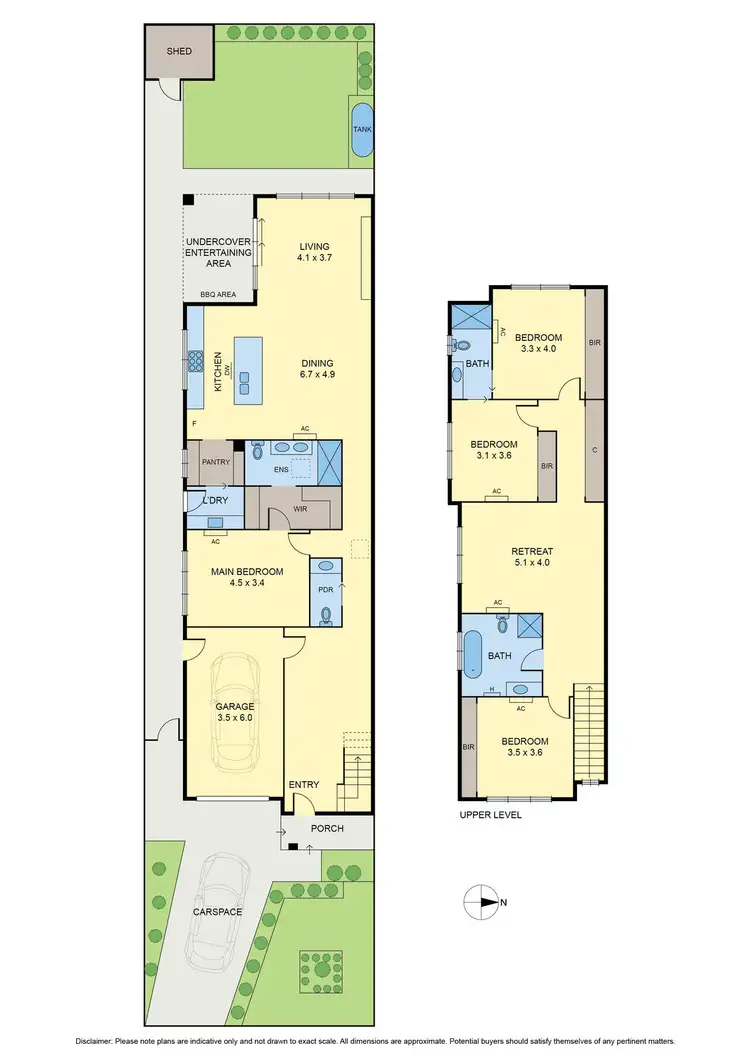 Floorplan of Homely townhouse listing, 11 Byron Avenue, Keilor East VIC 3033
