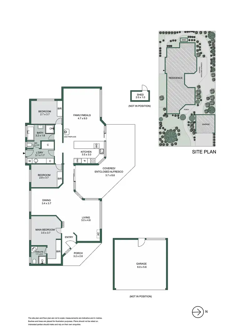 Floorplan of Homely house listing, 22 Banksia Place, Rosebud VIC 3939