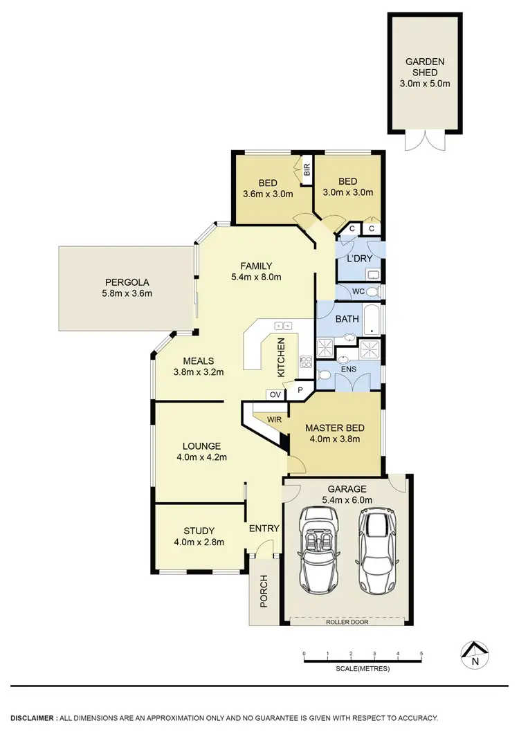 Floorplan of Homely house listing, 15 Lauffre Walk, Caroline Springs VIC 3023