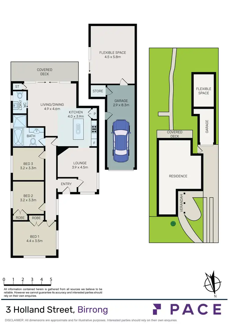 Floorplan of Homely house listing, 3 Holland Street, Birrong NSW 2143