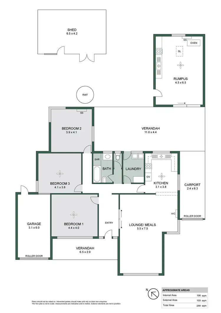 Floorplan of Homely house listing, 216 Glynburn Road, Tranmere SA 5073