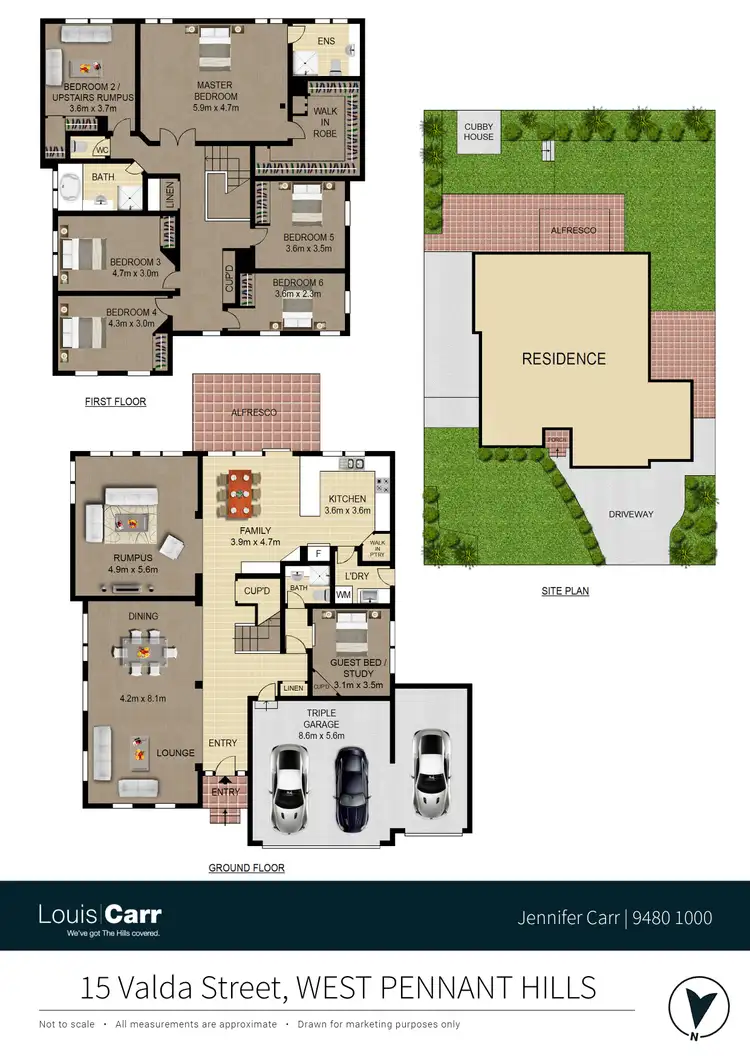 Floorplan of Homely house listing, 15 Valda Street, West Pennant Hills NSW 2125