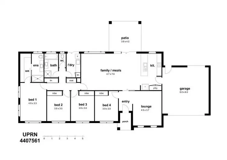 Floorplan of Homely house listing, Address available on request