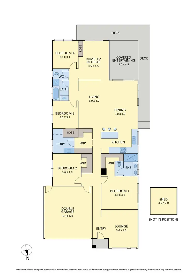 Floorplan of Homely house listing, 37 Coop Drive, Gisborne VIC 3437