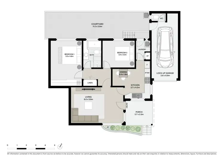 Floorplan of Homely villa listing, 5/8 Caledonian Street, Bexley NSW 2207