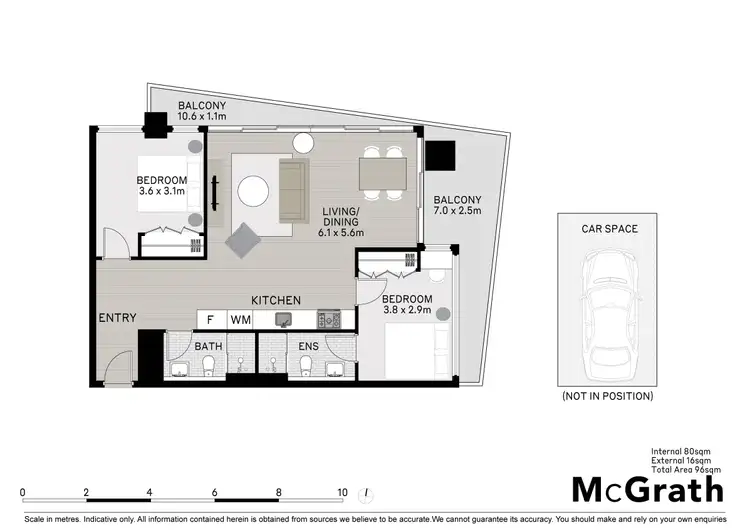 Floorplan of Homely apartment listing, 102/639 Lonsdale Street, Melbourne VIC 3000