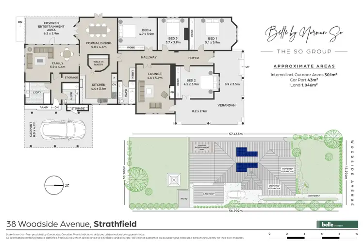 Floorplan of Homely house listing, 38 Woodside Avenue, Strathfield NSW 2135