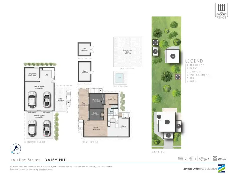 Floorplan of Homely house listing, 14 Lilac Street, Daisy Hill QLD 4127