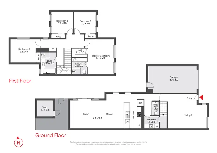 Floorplan of Homely house listing, 5 Beech Street, Footscray VIC 3011