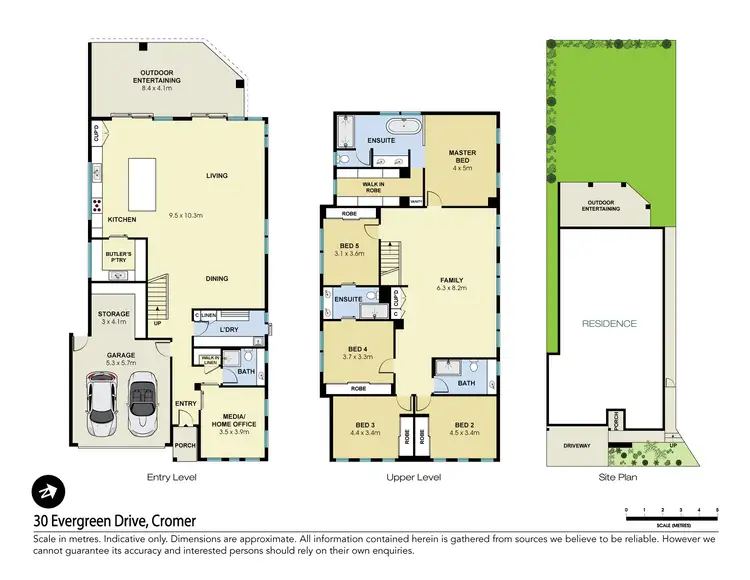Floorplan of Homely house listing, 30 Evergreen Drive, Cromer NSW 2099
