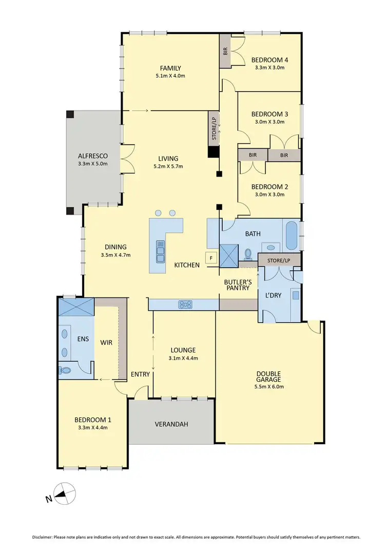 Floorplan of Homely house listing, 6 Filly Circuit, Sunbury VIC 3429