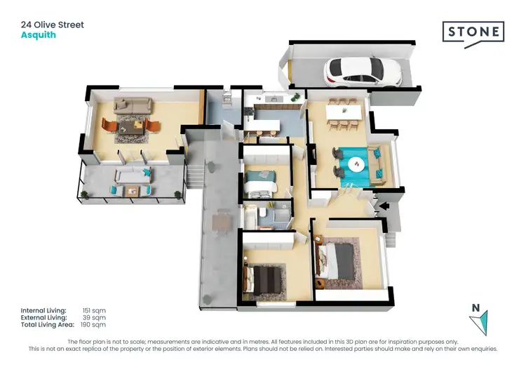 Floorplan of Homely house listing, 24 Olive Street, Asquith NSW 2077