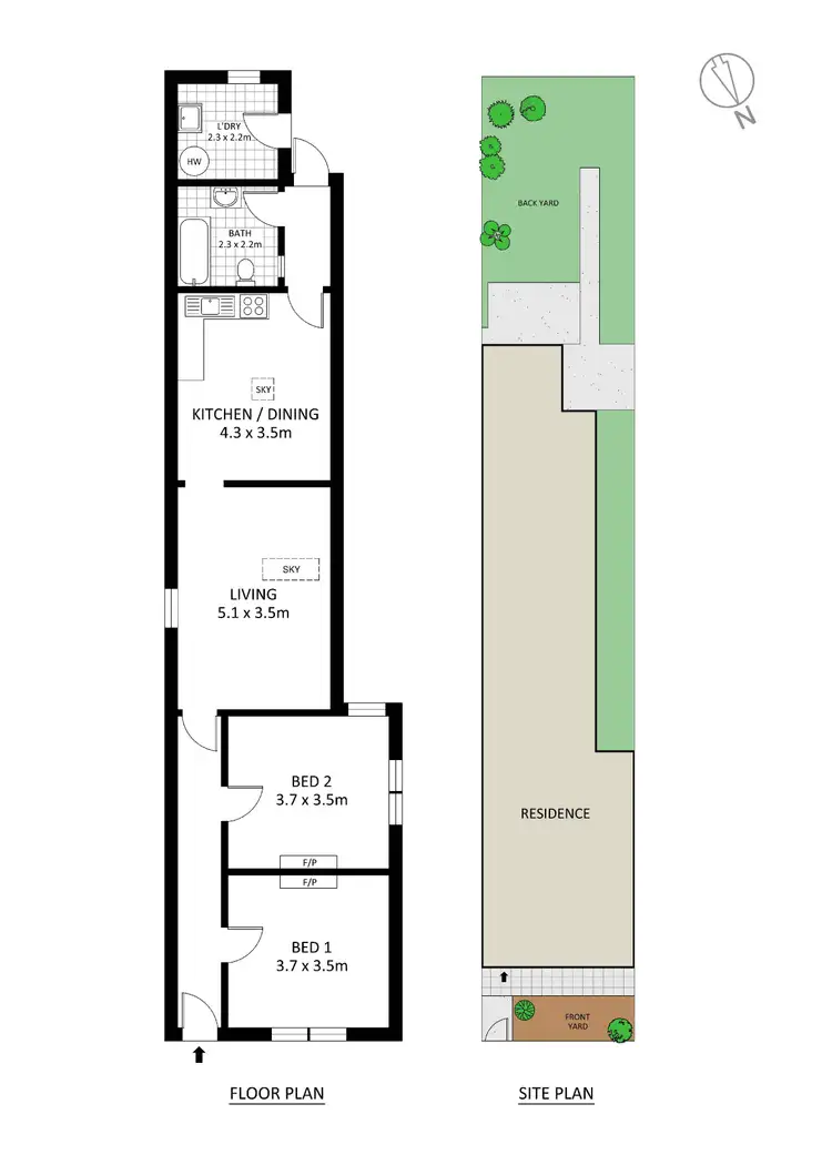 Floorplan of Homely house listing, 102 Terry Street, Tempe NSW 2044