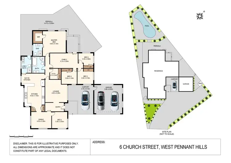 Floorplan of Homely house listing, 6 Church Street, West Pennant Hills NSW 2125