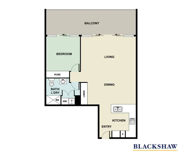 Floorplan of Homely apartment listing, 35/20-22 Eyre Street, Kingston ACT 2604