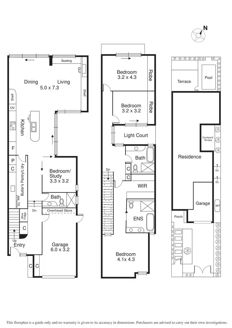 Floorplan of Homely house listing, 6 Coleridge Street, Elwood VIC 3184
