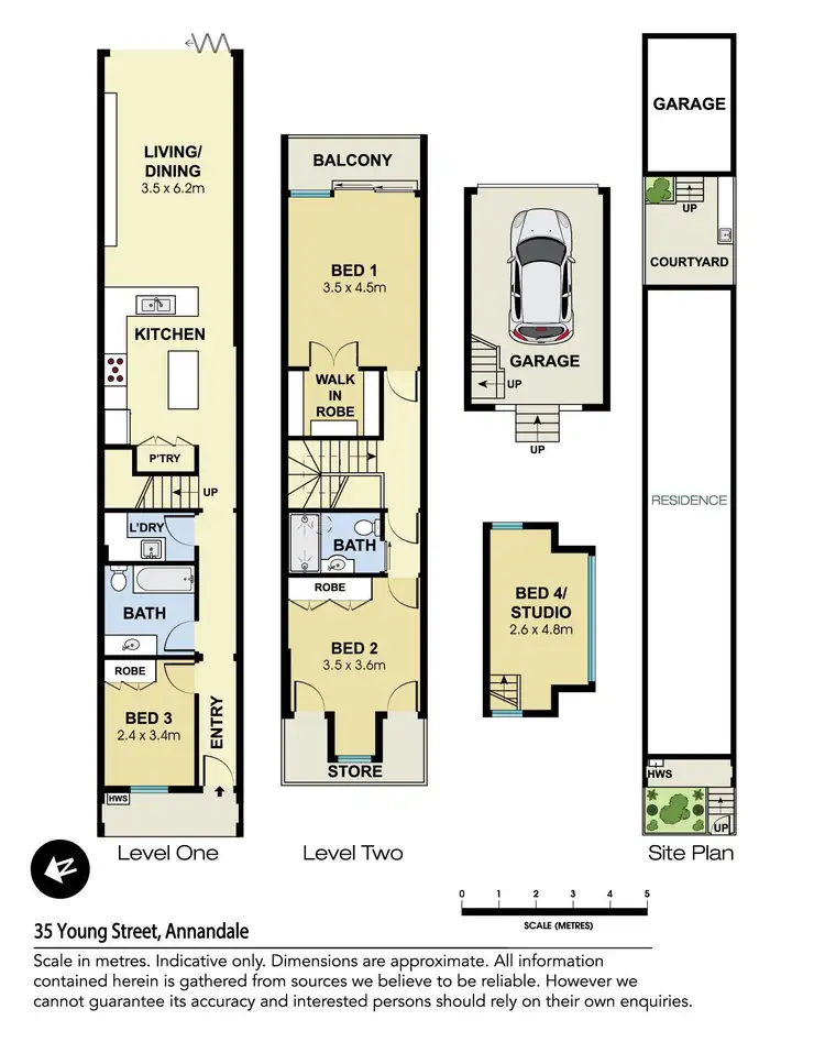 Floorplan of Homely house listing, 35 Young Street, Annandale NSW 2038