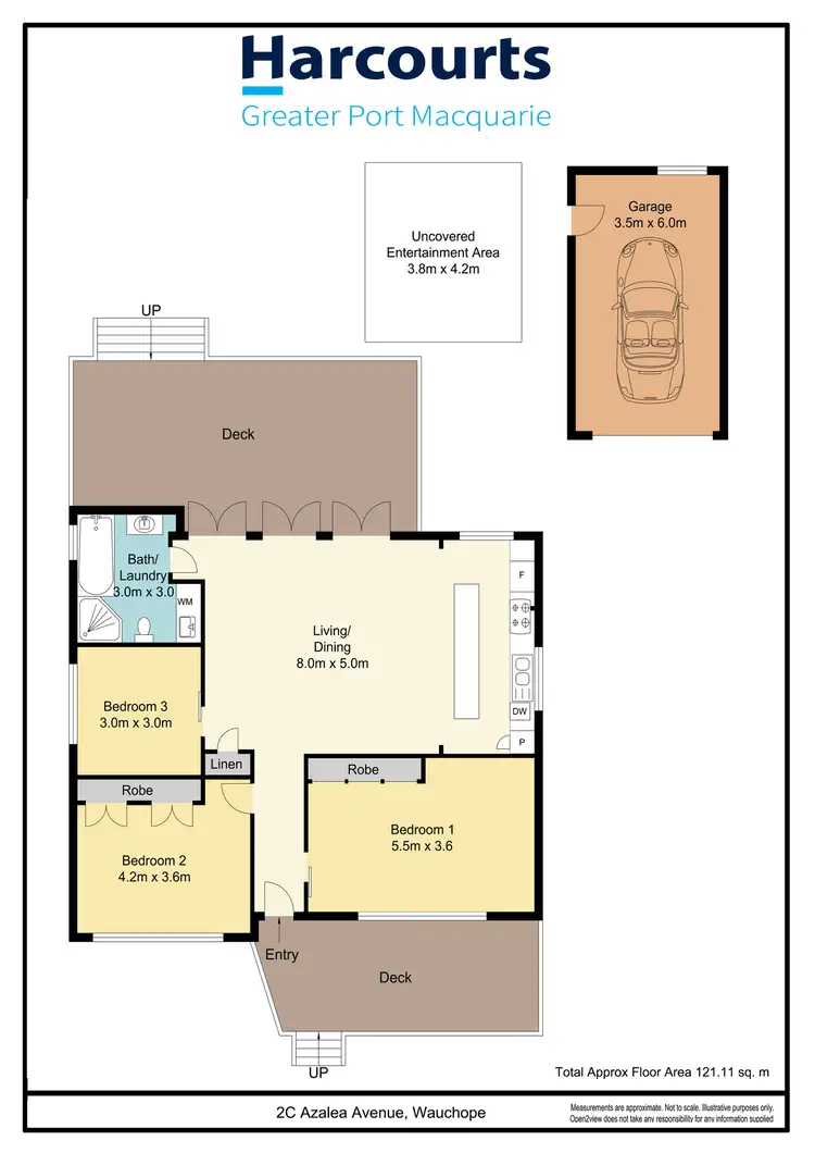 Floorplan of Homely house listing, 2C Azalea Avenue, Wauchope NSW 2446