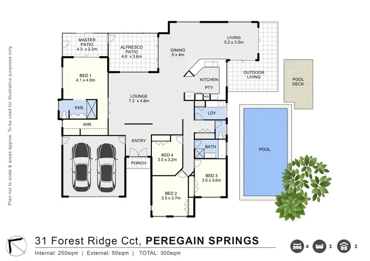 Floorplan of Homely house listing, 31 Forest Ridge Circuit, Peregian Springs QLD 4573
