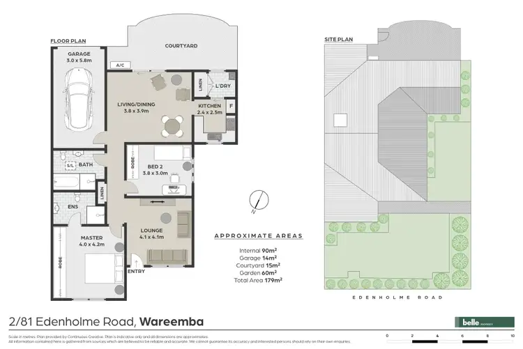 Floorplan of Homely villa listing, 2/81 Edenholme Road, Wareemba NSW 2046