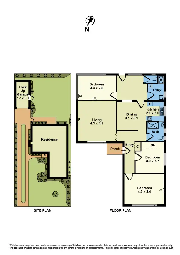 Floorplan of Homely house listing, 18 Couper-Angus Grove, Sunshine VIC 3020