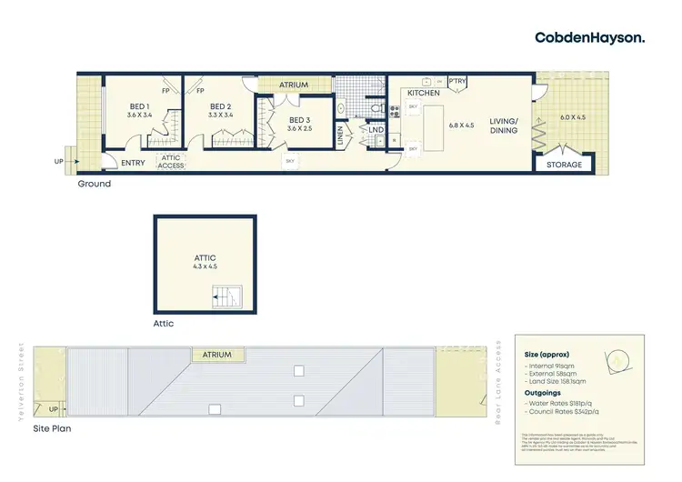 Floorplan of Homely house listing, 46 Yelverton Street, Sydenham NSW 2044