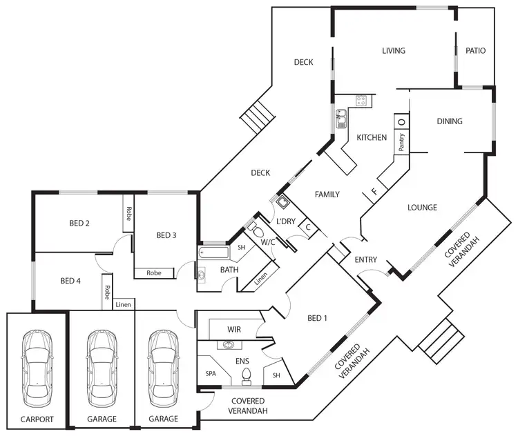 Floorplan of Homely house listing, 26 Richardson Circuit, Conder ACT 2906