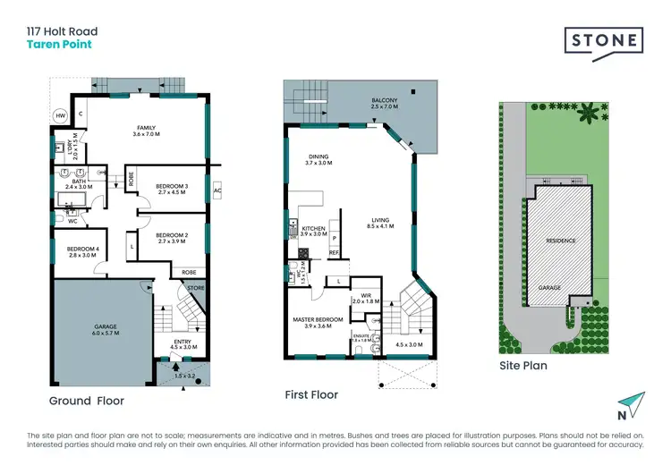 Floorplan of Homely house listing, 117 Holt Road, Taren Point NSW 2229