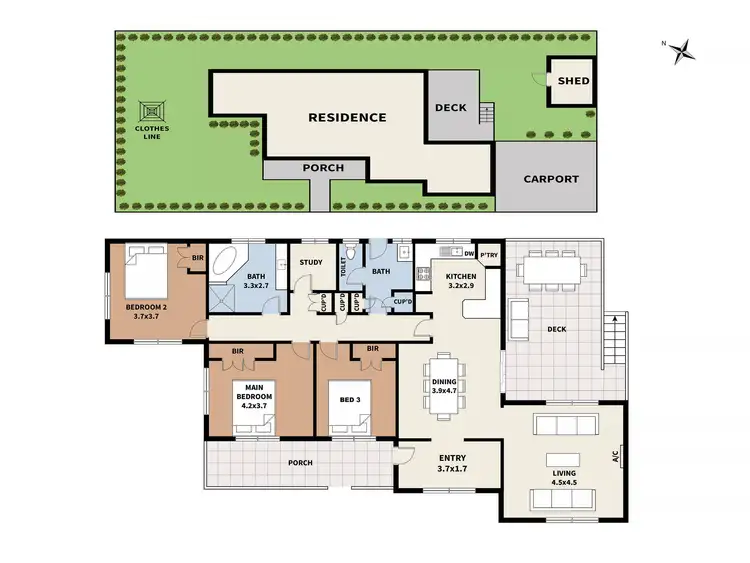 Floorplan of Homely house listing, 37 King Street, Korumburra VIC 3950