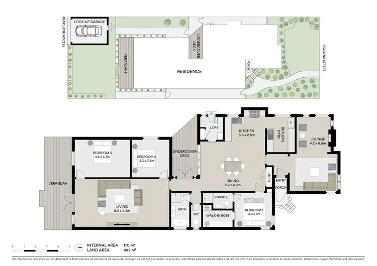 Floorplan of Homely house listing, 6 Collins Street, Belmont VIC 3216