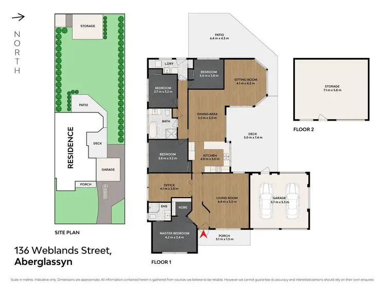 Floorplan of Homely house listing, 136 Weblands Street, Aberglasslyn NSW 2320
