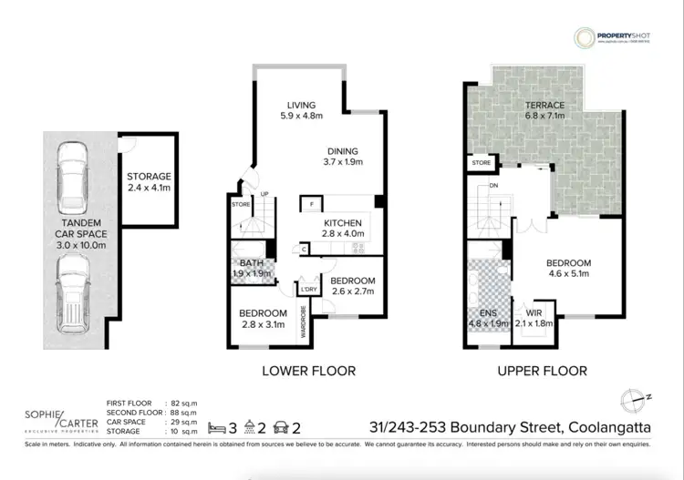 Floorplan of Homely unit listing, 31/243 Boundary Street, Rainbow Bay QLD 4225