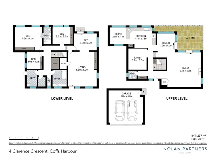 Floorplan of Homely house listing, 4 Clarence Crescent, Coffs Harbour NSW 2450