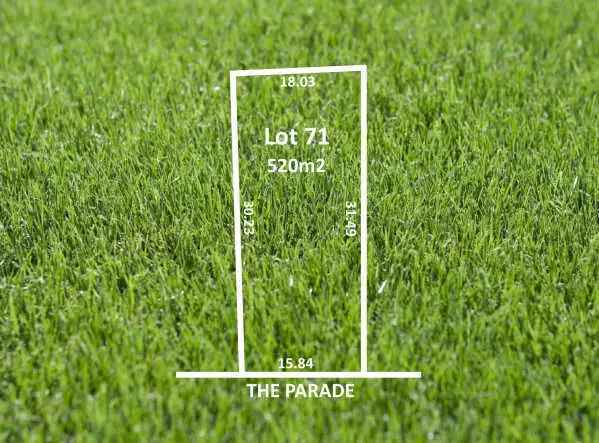 Floorplan of Homely land listing, LOT 71 The Parade, Magill SA 5072