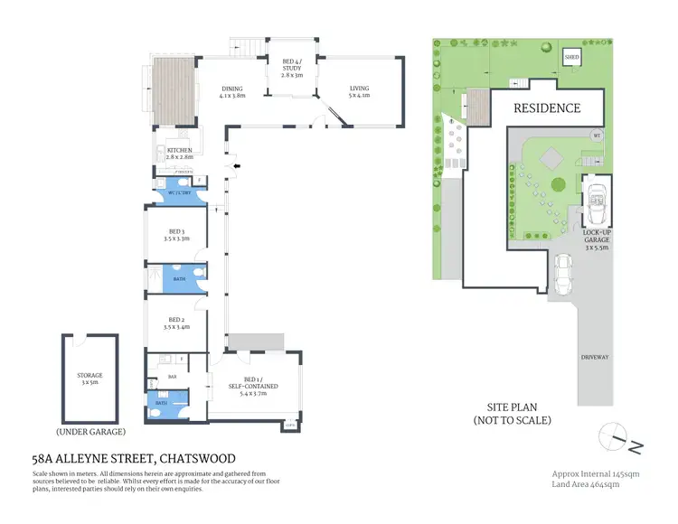 Floorplan of Homely house listing, 58A Alleyne Street, Chatswood NSW 2067