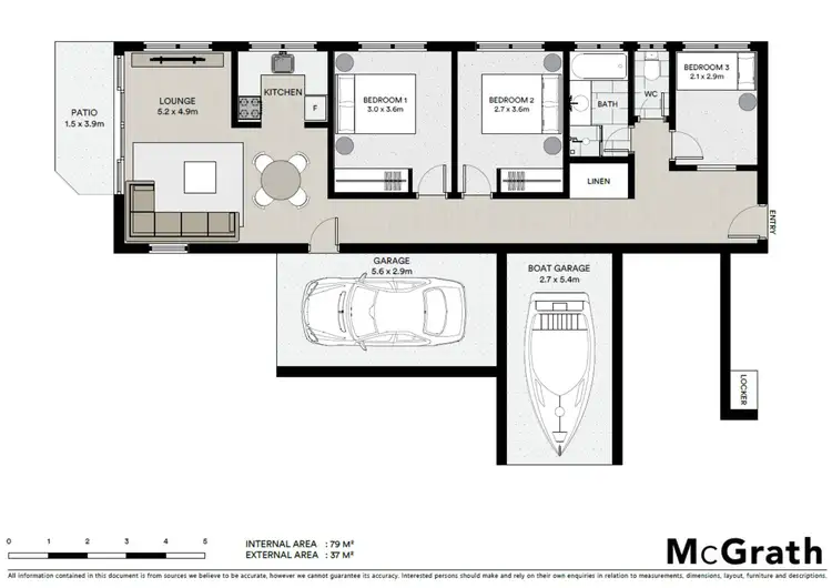 Floorplan of Homely unit listing, 1/267 Gympie Terrace, Noosaville QLD 4566