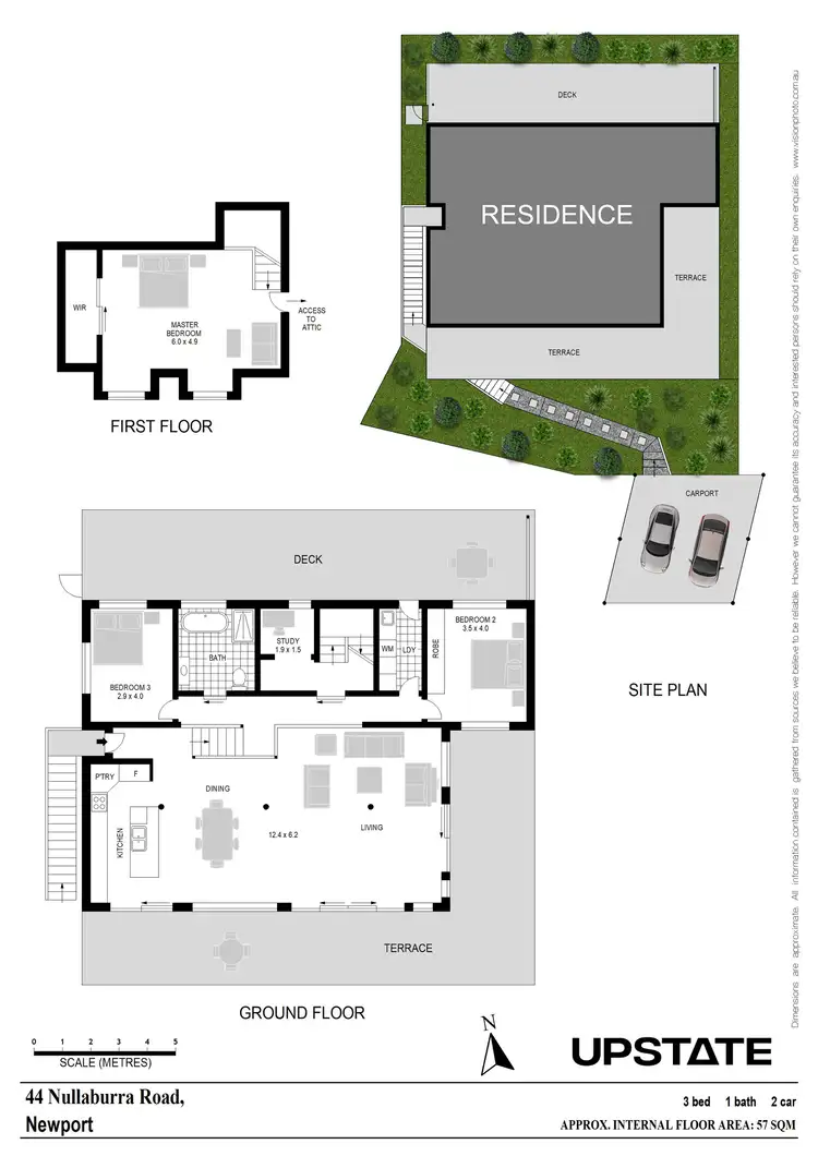 Floorplan of Homely house listing, 44 Nullaburra Road, Newport NSW 2106