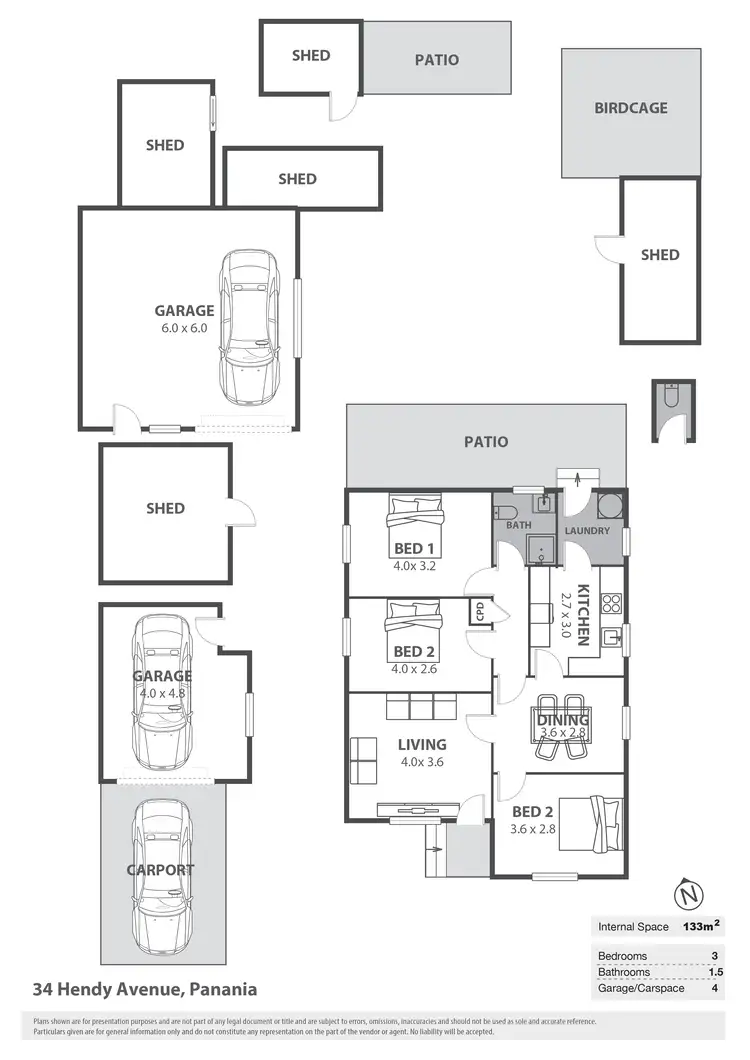 Floorplan of Homely house listing, 34 Hendy Avenue, Panania NSW 2213