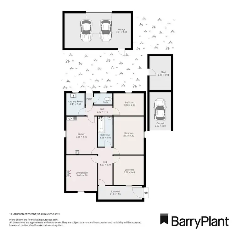 Floorplan of Homely house listing, 19 Marsden Crescent, St Albans VIC 3021