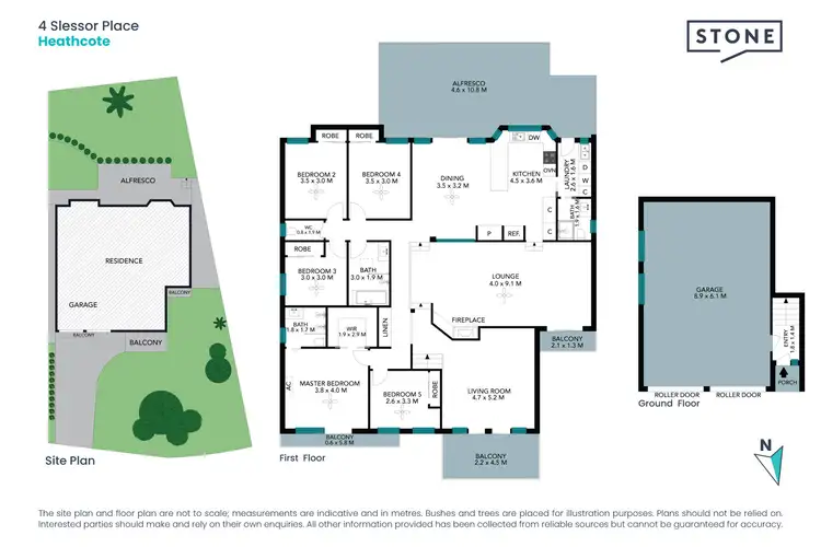 Floorplan of Homely house listing, 4 Slessor Place, Heathcote NSW 2233